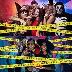 Halloween Decorations Caution Tape, Do Not Enter