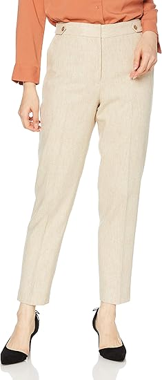 Amazon ナチュラルビューティーベーシック パンツ レディース ベージュ系 M ロングパンツ 通販