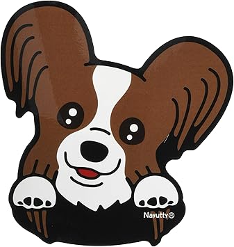 Amazon リープス Leaps いつも一緒にお散歩ステッカーm パピヨン リープス Leaps メモリアル用品 通販