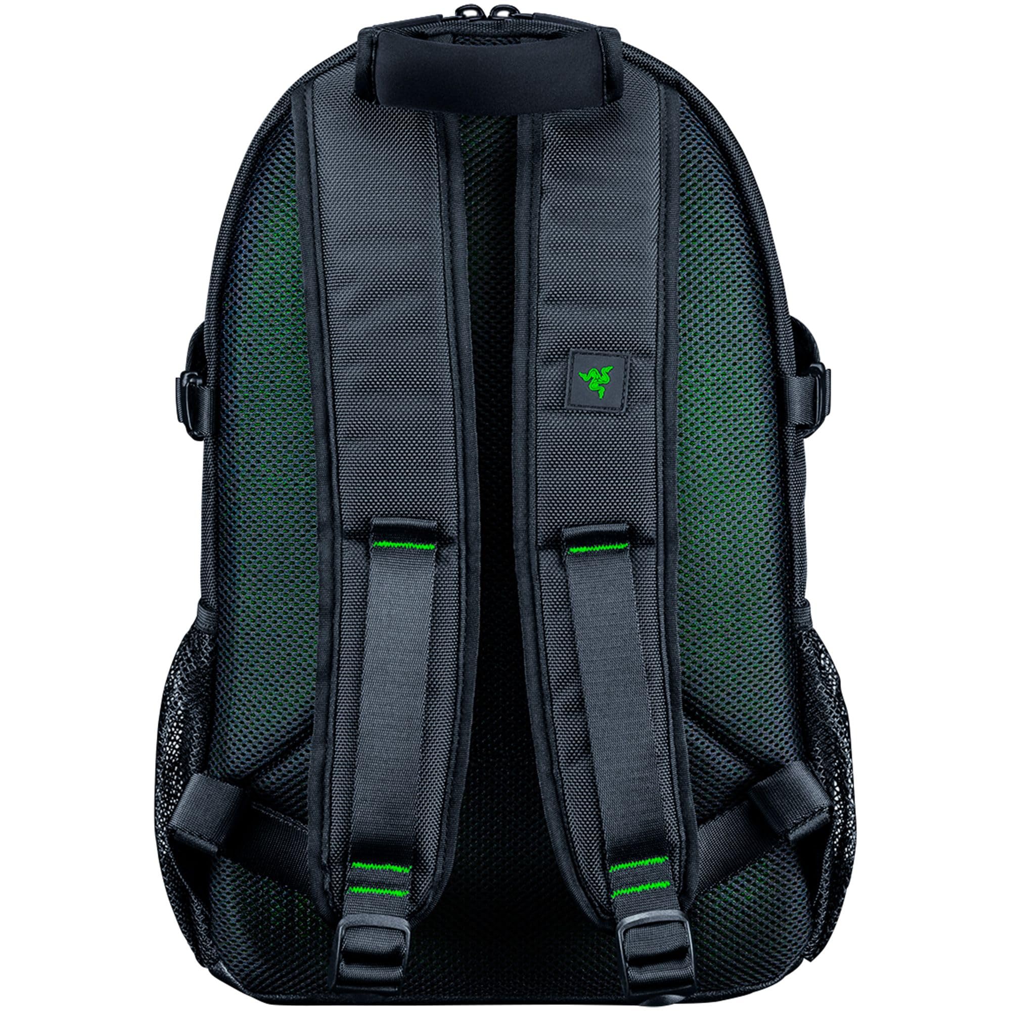 Razer Rogue V3 Backpack (13,3") Chromatic Edition - Kompakter Reise Rucksack (Fach für Laptop bis 13 Zoll, Abriebfest, Außenhülle aus Polyester) Schwarz 2