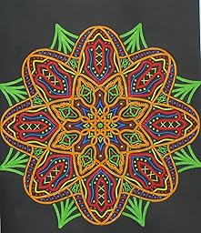 Amazon.com: Glowing Mandalas: Coloring Book for Adults ...