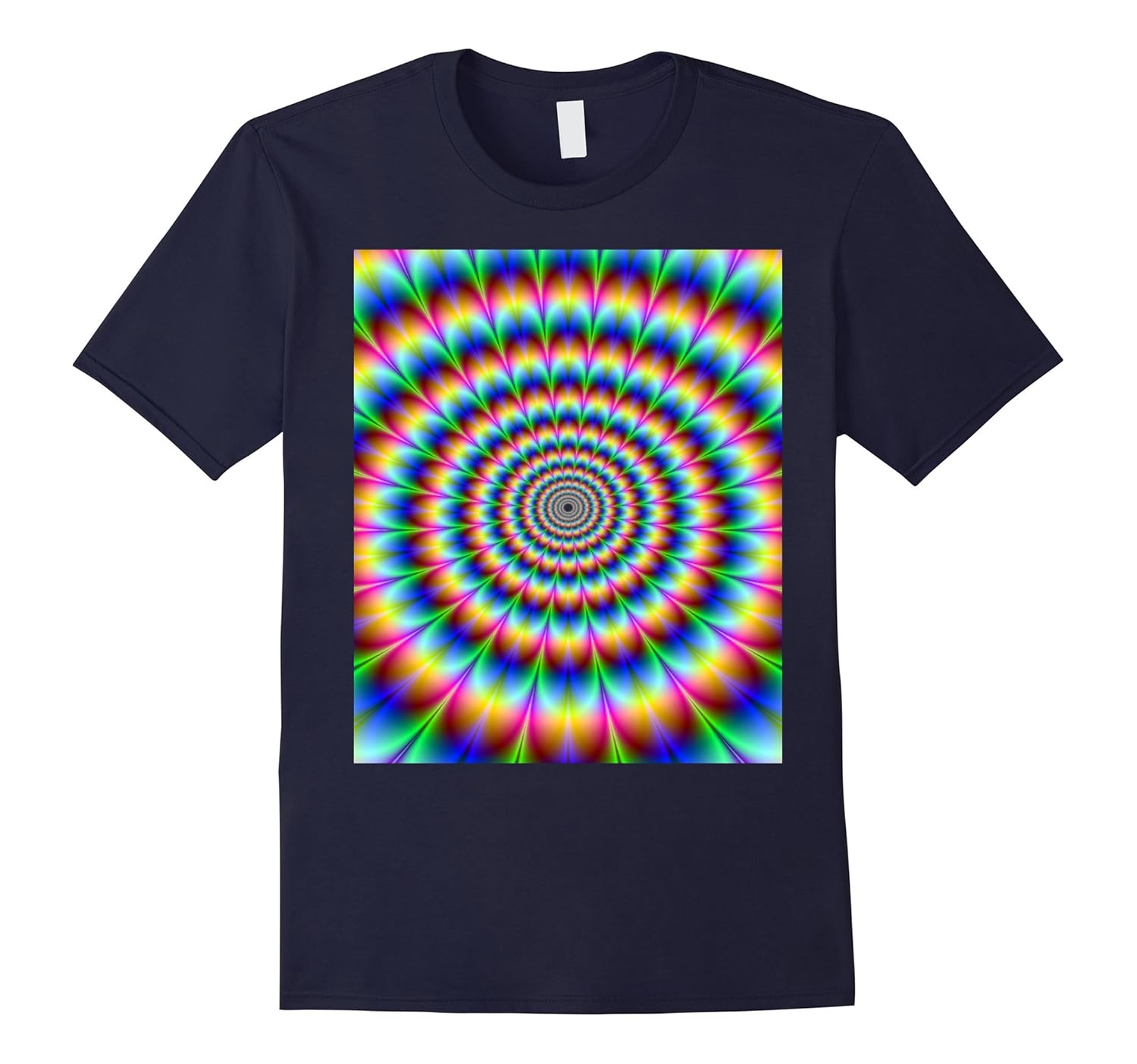 Trippy Stoner Optical Illusion-T-Shirt