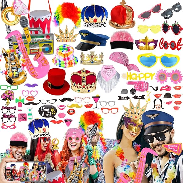 Set De Accesorios De Fiesta – Gafas Sin Marco, Bufanda De Plumas Naturales Y Guantes Largos – Look Elegante Y Divertido