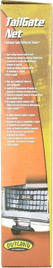 Outland 33150 01 Black Tailgate Net