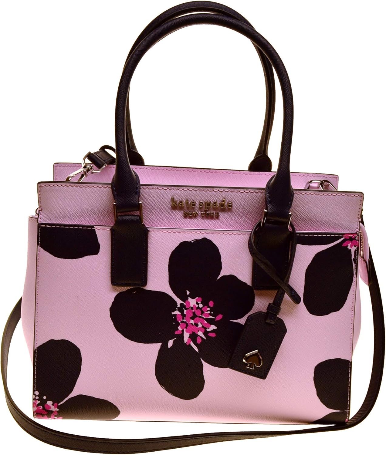 kate spade blue flower purse