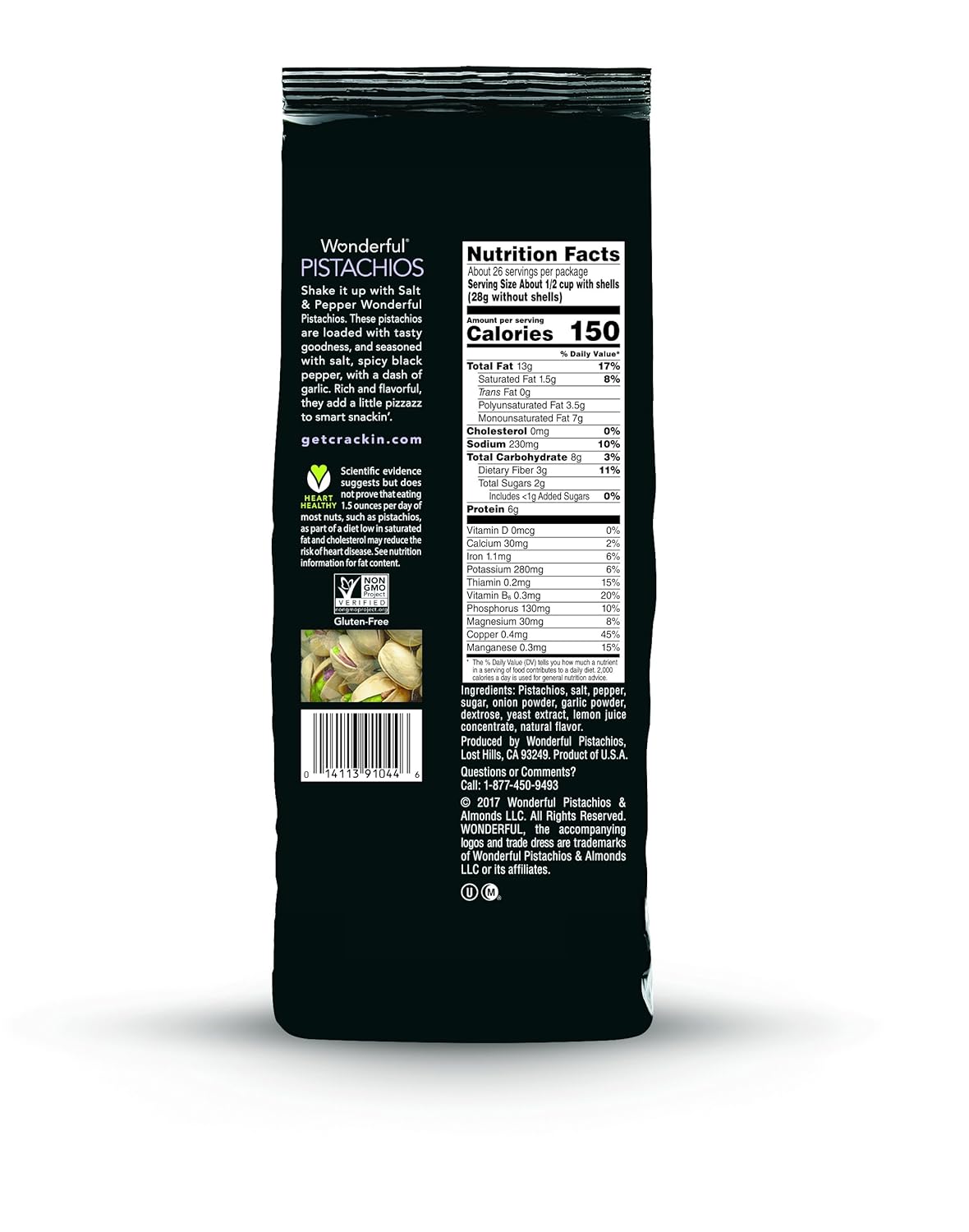 Costco Salt And Pepper Pistachios Nutrition Runners High Nutrition