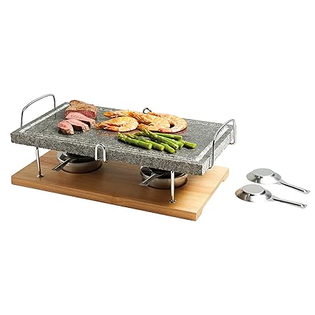 Master Class Artesa Heißer Stein/Grill, 15 x 22 x 41,5 cm, Marmor, Mehrfarbig