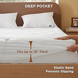Bedsure Heated Mattress Pad King - Bed Warmer with