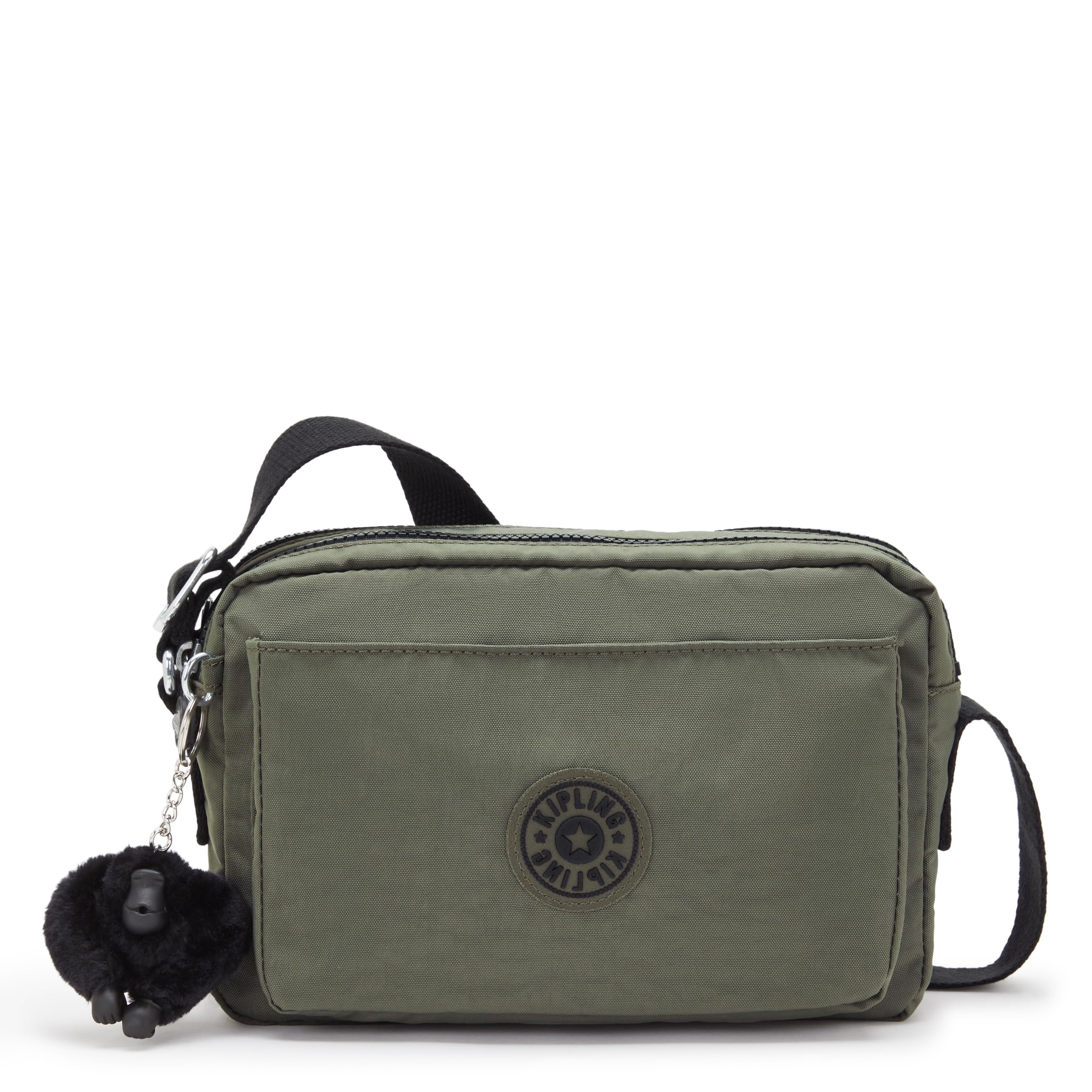 Kipling ABANU M Medium crossbody, Green Moss (Green)