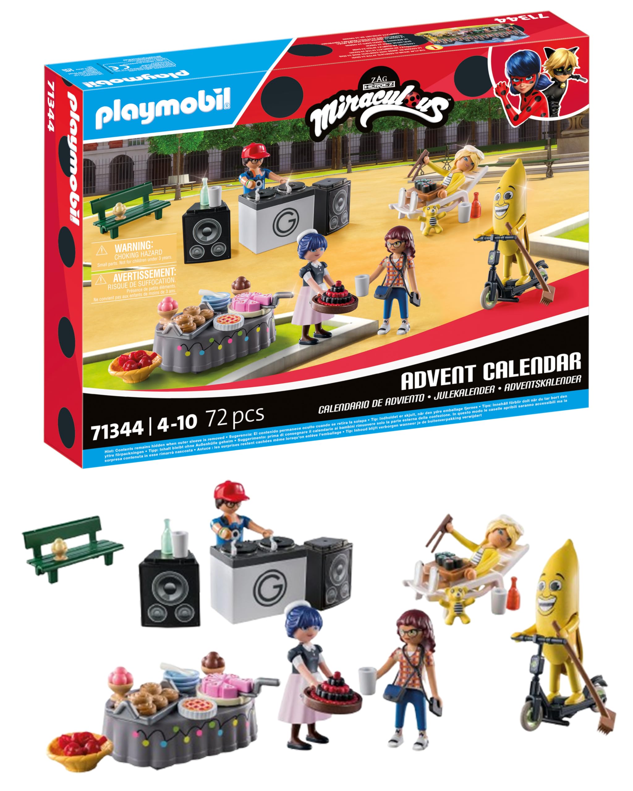 Playmobil 71344 Advent Calendar: Miraculous: Picnic in Paris