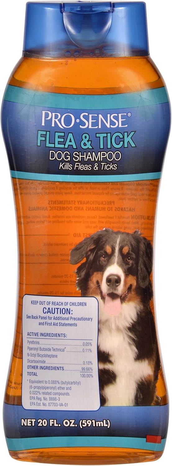 Reviews ProSense ProSense Flea and Tick Shampoo, Deep Cleaning Fresh Scent, 20Ounce