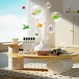 ASAKUKI 300ml Essential Oil Diffuser with 8 Oils 7 LED Lights Auto Shut-off view 8