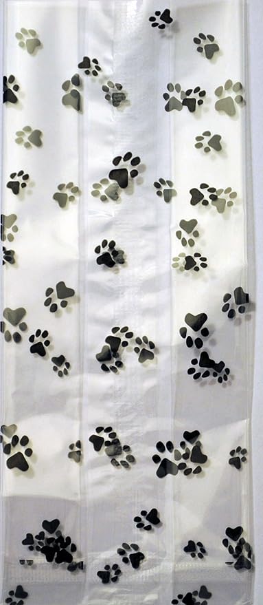 paw print treat bags