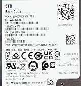 Seagate BarraCuda 5 TB Internal HDD 2.5 inch SATA 6 Gb/s 5400 RPM 128 MB Cache view 5