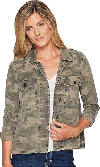lucky brand camo jacket womens