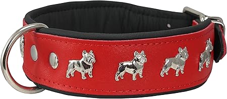 leather bulldog collar