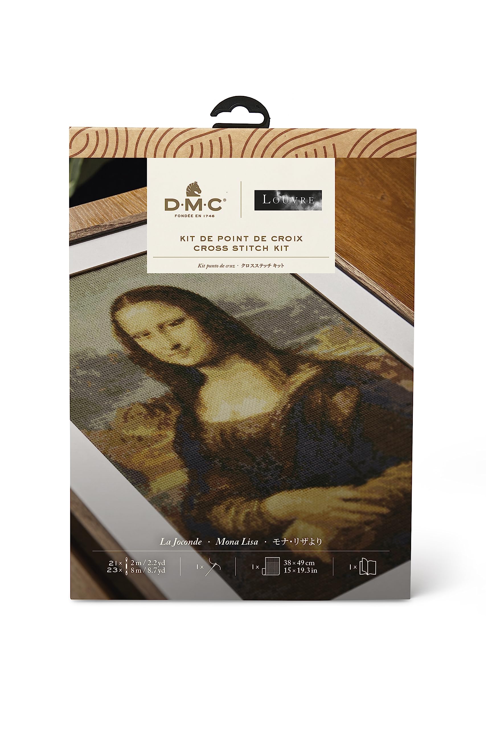 DMC Mona Lisa Cross Stitch Kit
