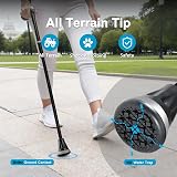 Rehand Foldable Adjustable Walking Cane All Terrain Heavy Duty view 5