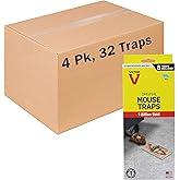 Victor M158-4 Metal Pedal Mouse Trap, 32 Traps