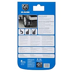 Plasticolor 000541R01 RAM Logo Easy Fit Mud Guard