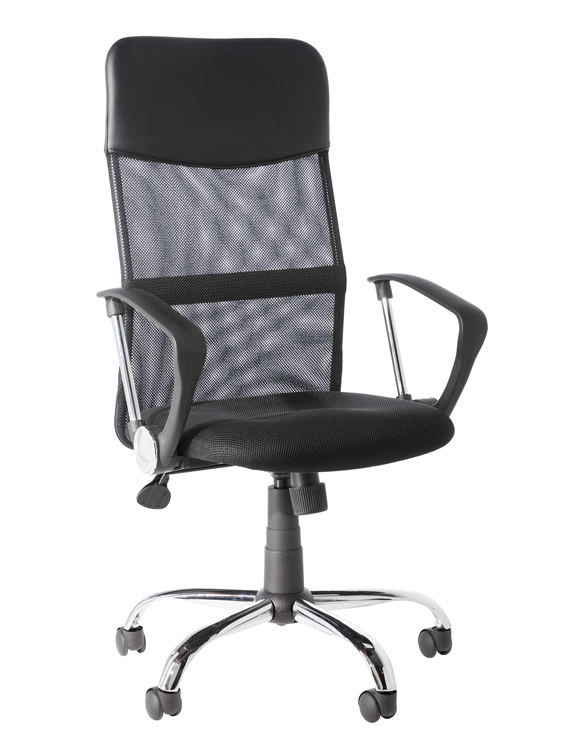 Alphason AOC4087BLK Orlando Orlando Black Mesh Chair Black