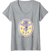 Womens JoJo's Bizarre Adventure Pastel Giorno Anime V-Neck T-Shirt