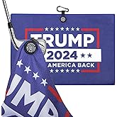 Golf Towels Funny Style Magnetic Golf Towel with Carabiner - Microfiber Golf Towel Magnet - Strengthen Magnet Golf Towels Hold to Golf Clubs, Carts, Golf Gifts for Men Golfer (Blue 2024)