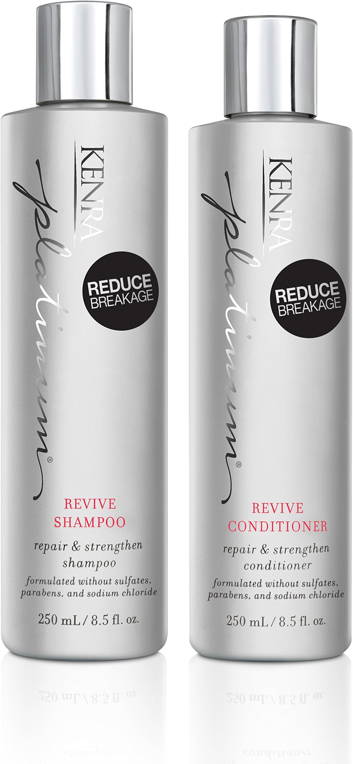 Kenra Platinum Revive Shampoo and Conditioner Set, 8.5Ounce Pack of 2