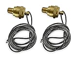 TORQUE Air Tank Drain Valve Plug Fitting 1/4" NPT