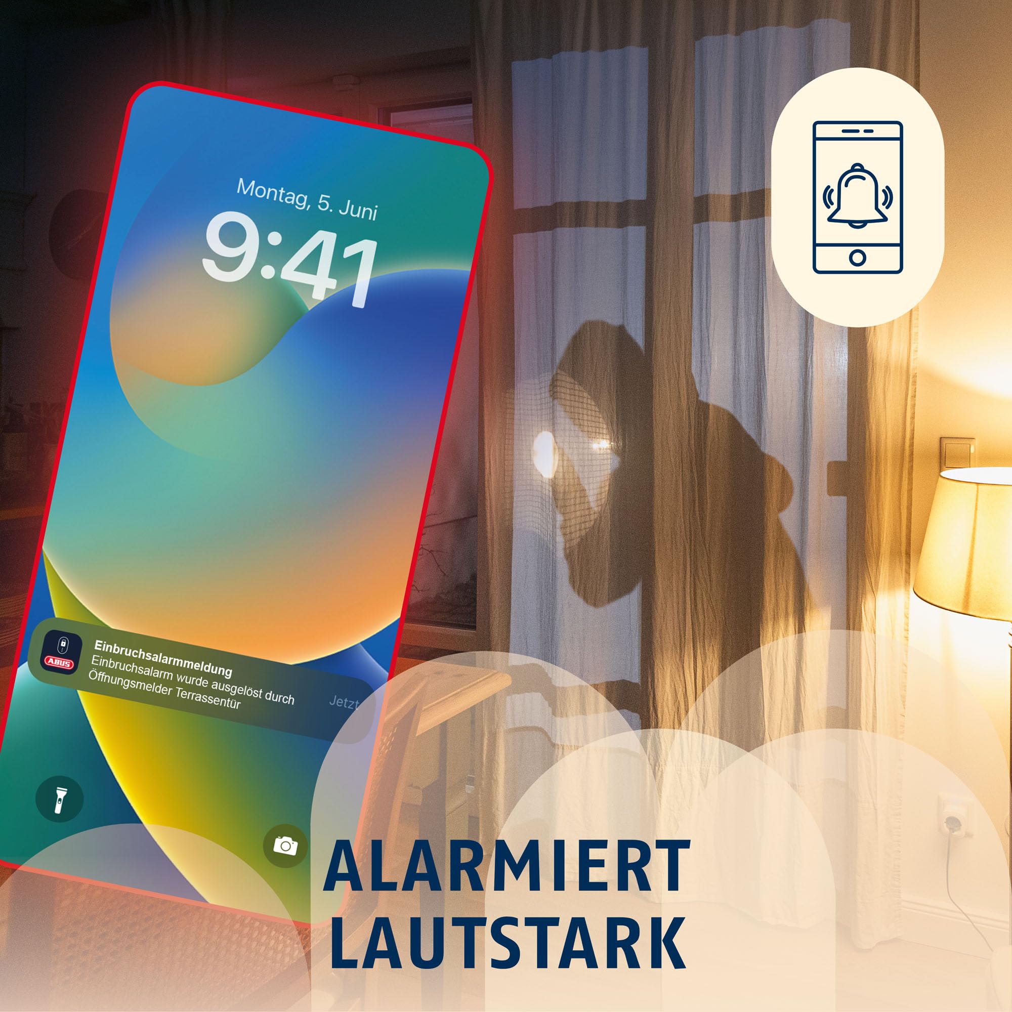 ABUS Funk-Alarmanlage Smartvest Pro - Starter-Set mit Zentrale, Öffnungsmelder, Fernbedienung und kostenloser App - Alarmanlage für Haus und Wohnung - Einbruchschutz mit Alarm auf Handy 2