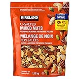 Kirkland Signature Unsalted Mixed Nuts, 40 Oz