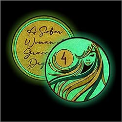 4 Year Sobriety Coin | A Sober Woman Triplate AA