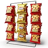 DS THE DISPLAY STORE Black 3-Row Potato Chip Rack