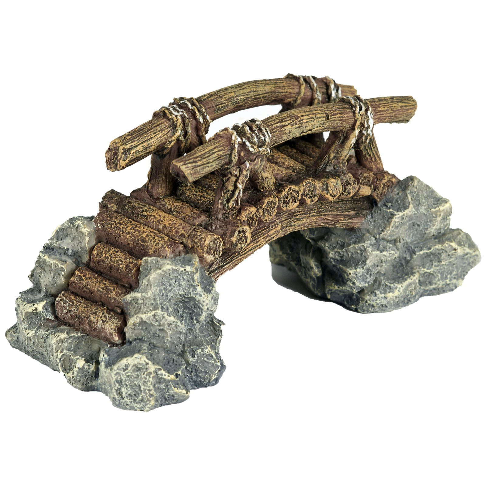 Pet Ting Jungle Bridge Aquatic Ornament - Aquarium Decoration - Vivarium Decoration