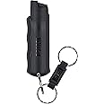 SABRE Advanced Pepper Spray Keychain with Quick Release – 3-in-1 Pepper Spray, CS Tear Gas & UV Dye – Maximum Strength Police