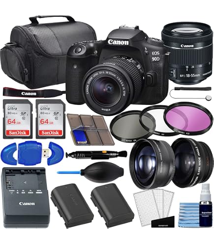 Amazon.com : Canon EOS 90D DSLR Camera with 18-135mm Lens