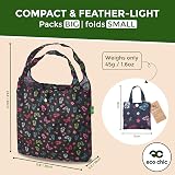 ECO CHIC Eco Chic Lightweight Foldable Reusable Shopping Bag Monarch view 4