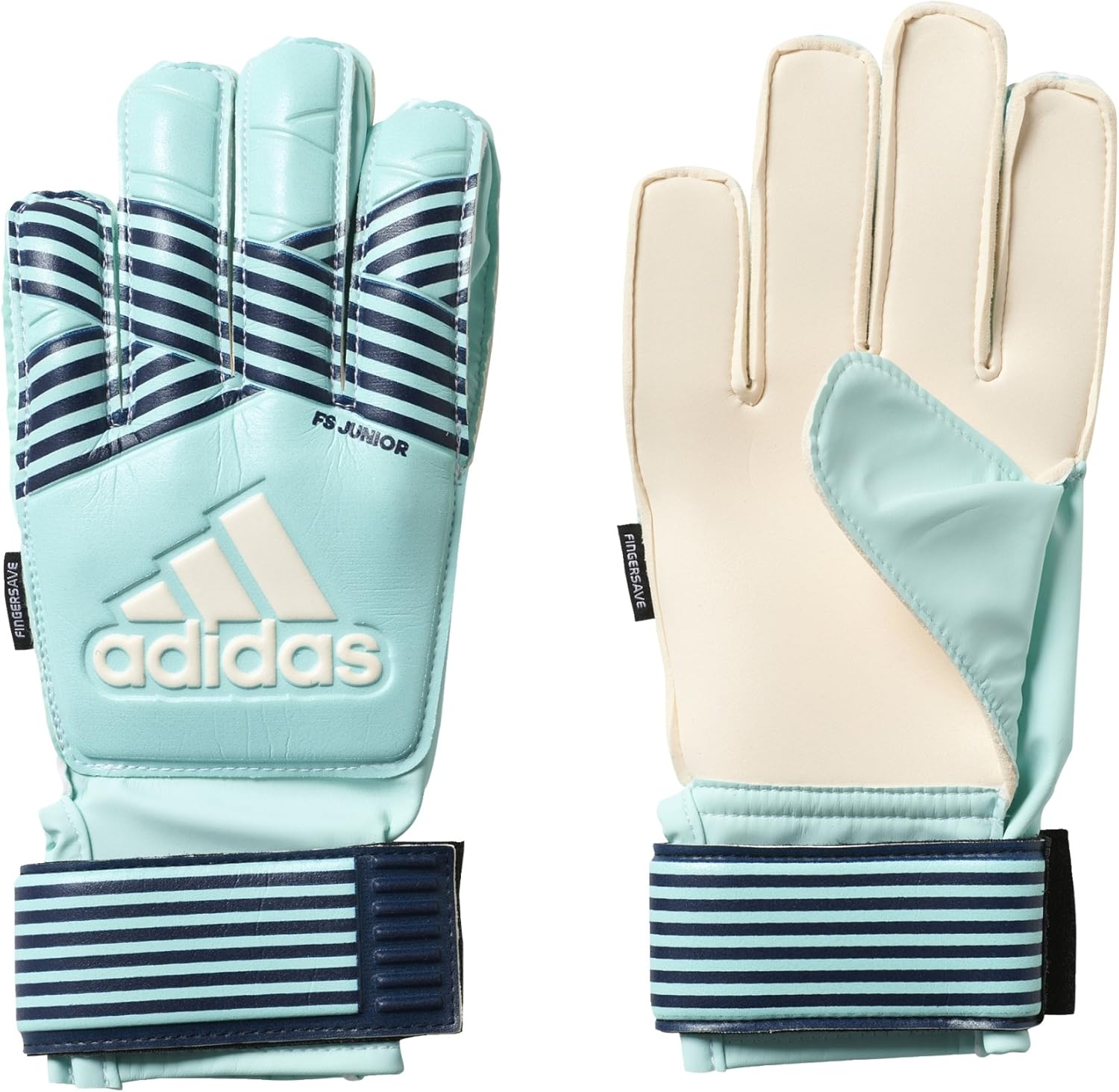 adidas Unisex ACE Fingersave Youth Goalkeeper Gloves, Goalkeeper Gloves