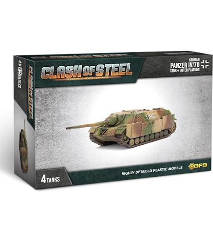 Gale Force Nine – Plotone M24 Chaffee Recon Per Clash Of Steel, Set Da 3 Carri Armati In Plastica Da Montare E Dipingere, Modellismo Storico Per Ragazzi Dai 15 Anni - 2
