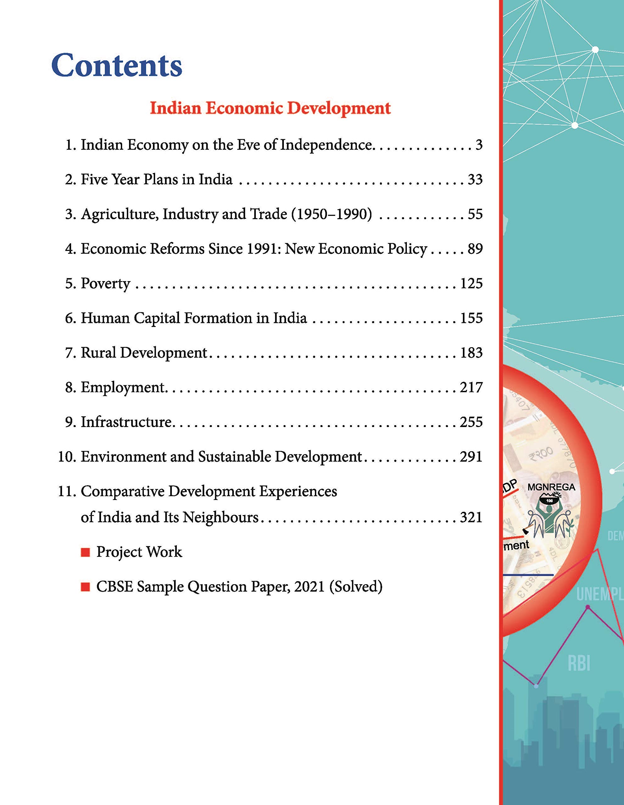 Indian Economic Development Cbse Class 12 Book For 22 Exam Tr Jain Vk Ohri Amazon In Books