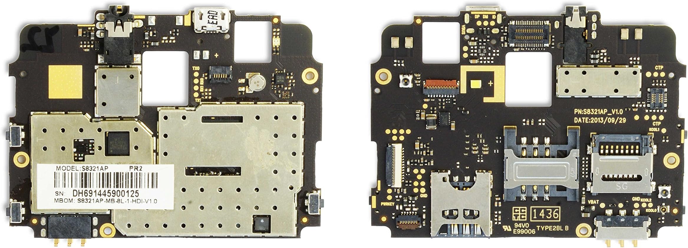 BLU VIVO IV PCBA D970L (850/1900/2100)