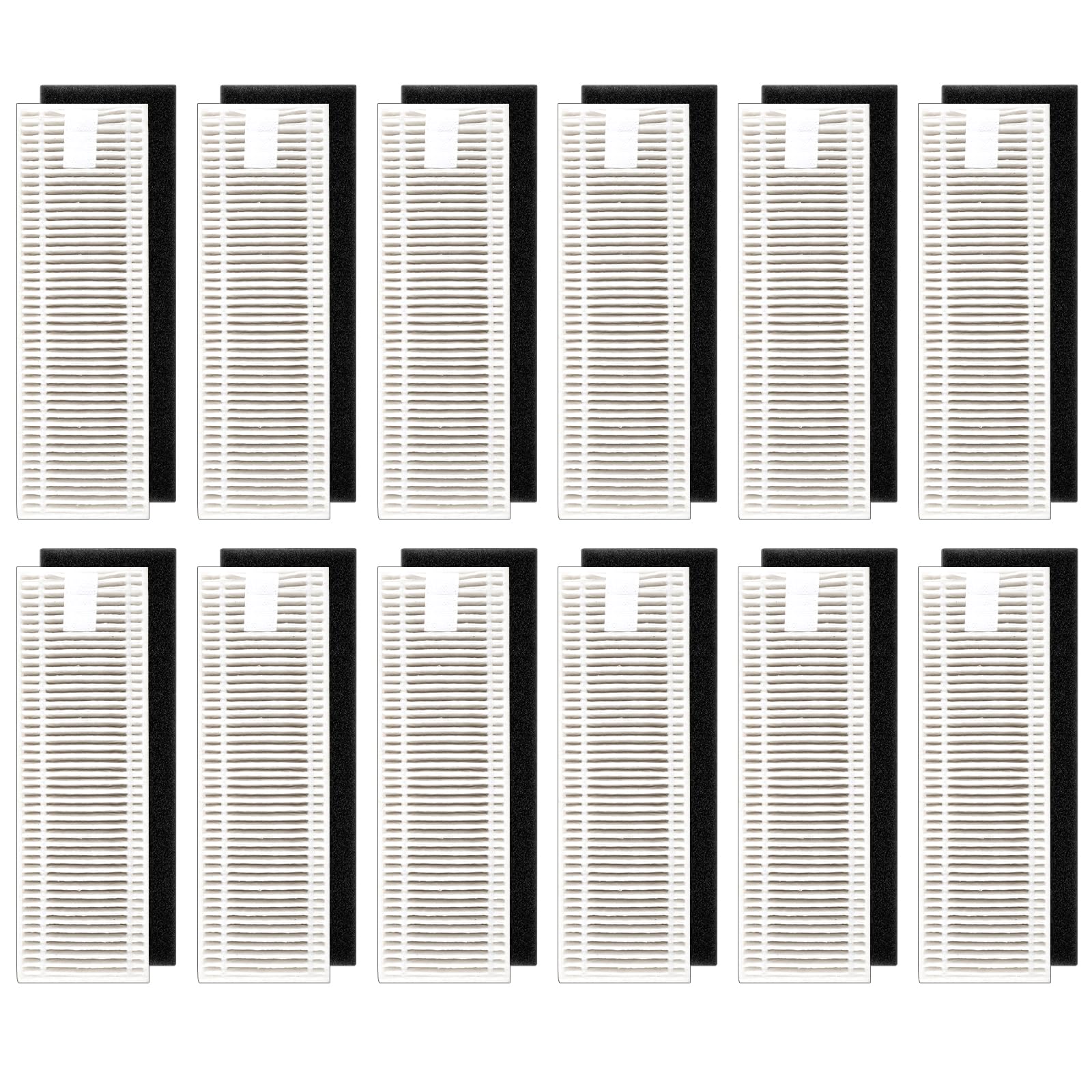 Photo 1 of (12 Pieces) HEPA Filters Compatible With Tikom G8000/ G8000 Pro, Wet Dry Vacuum Cleaner Filter Kit, Replacement Parts 12 Filters