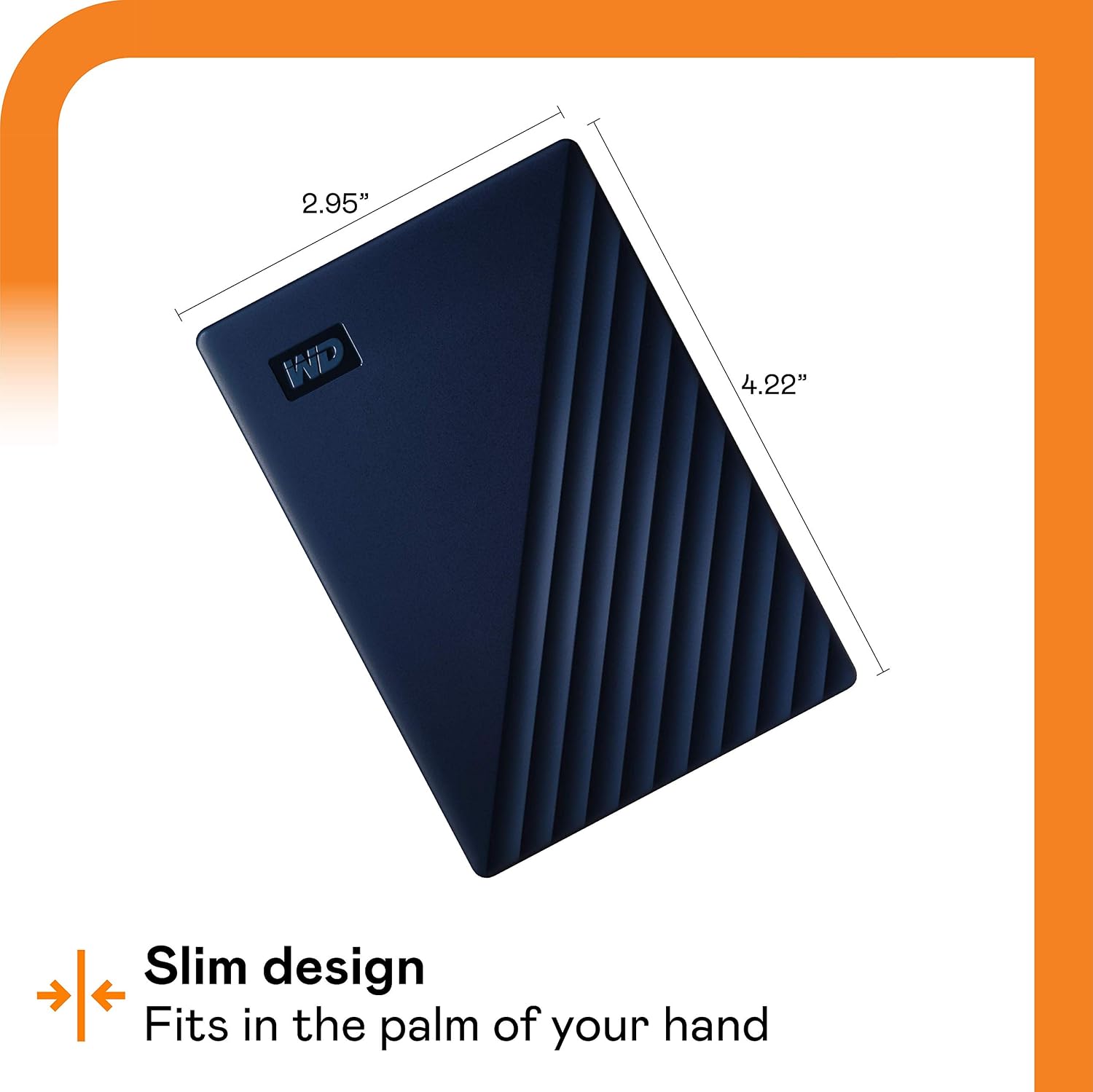 WD 2TB My Passport for Mac portable external storage USB 3.0, Mac Compatible external hard drive - Image 3