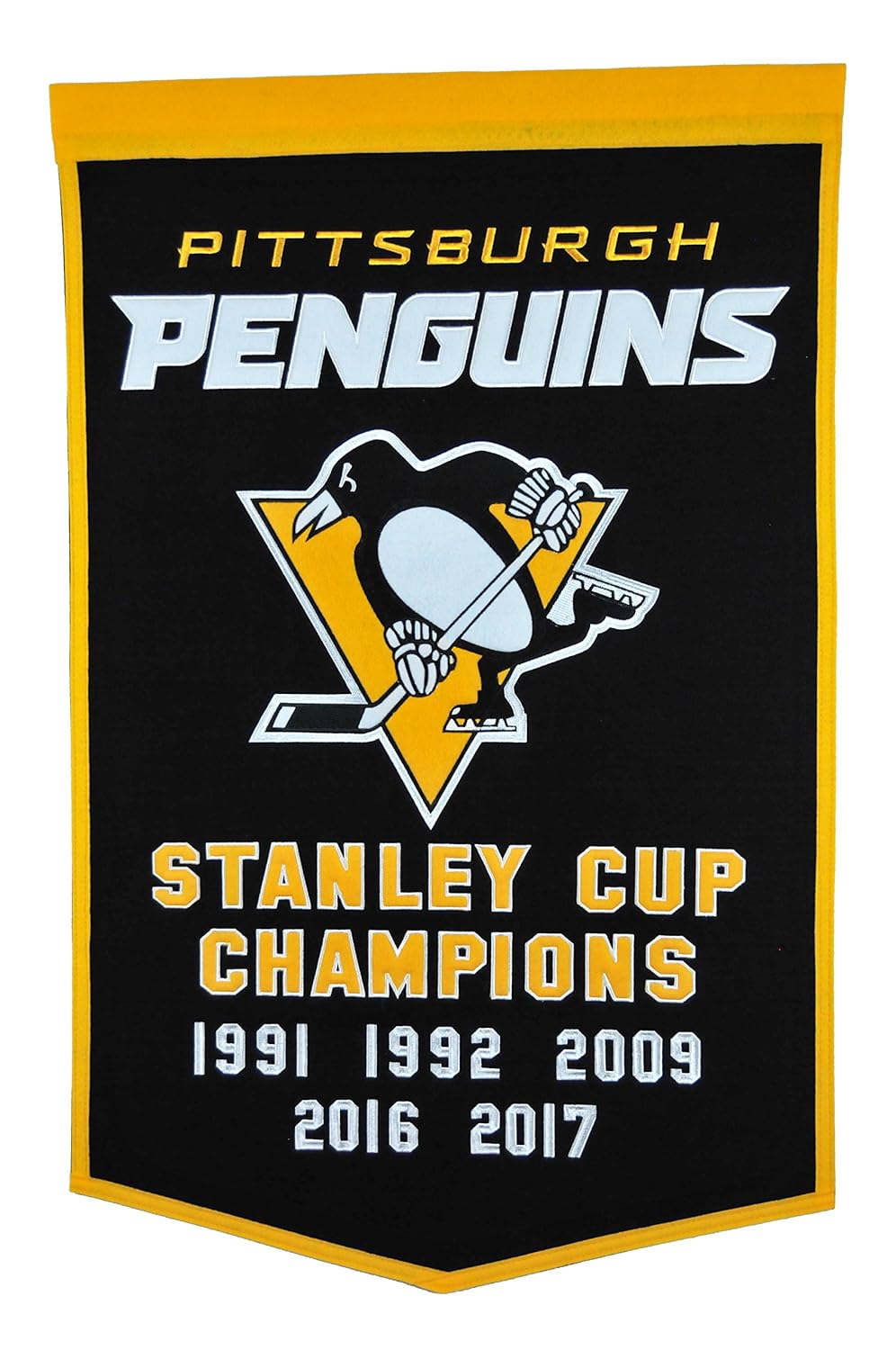 Winning Streak NHL Pittsburgh Penguins Dynasty Banner