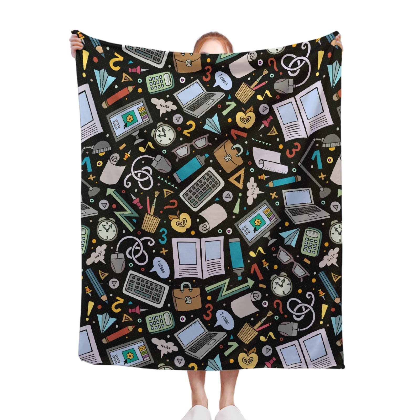 School Blanket, Gifts for Teachers 50 x 60 Inch