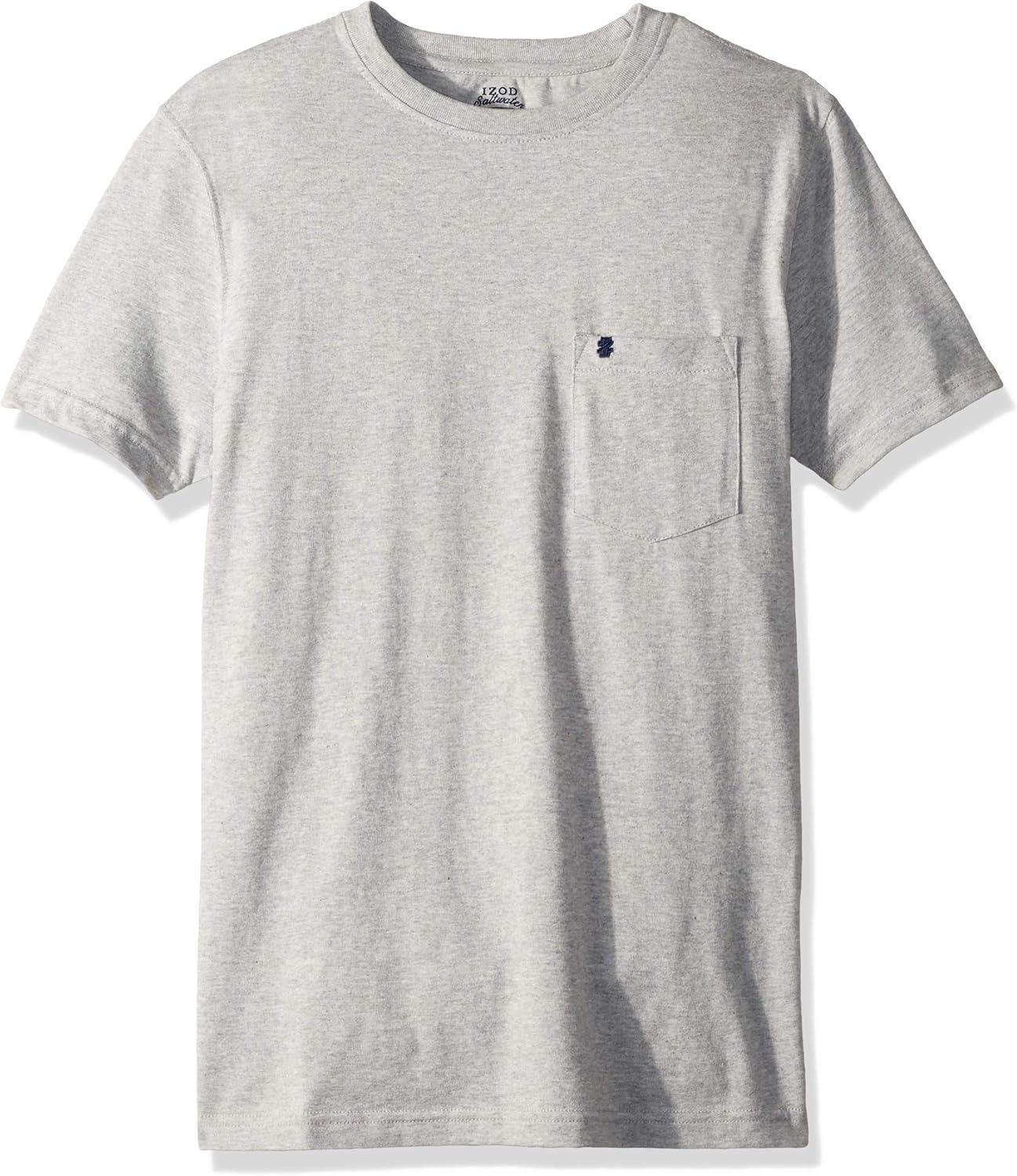 IZOD Men's Saltwater Short Sleeve Solid TShirt with Pocket