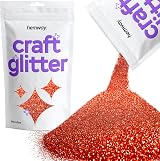Hemway Red Holographic Glitter Microfine 100g for Resin Craft Nail Art