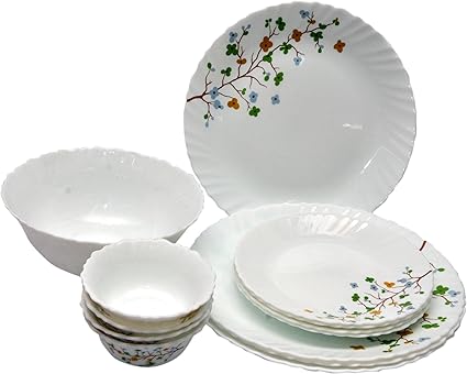 Diva Classique Floral Magic Dinner Set, 27-Pieces, Multicolour