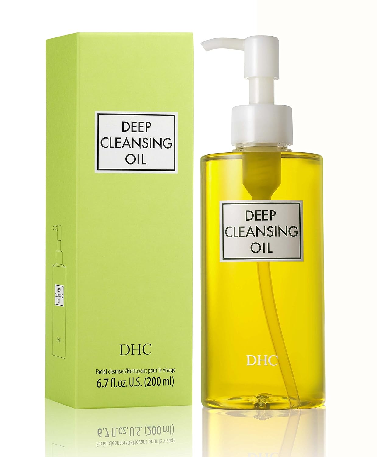 DHC Deep Cleansing Oil, 6.7 fl. oz & Deep Cleansing Oil Travel Size, 1 fl. oz. : Beauty