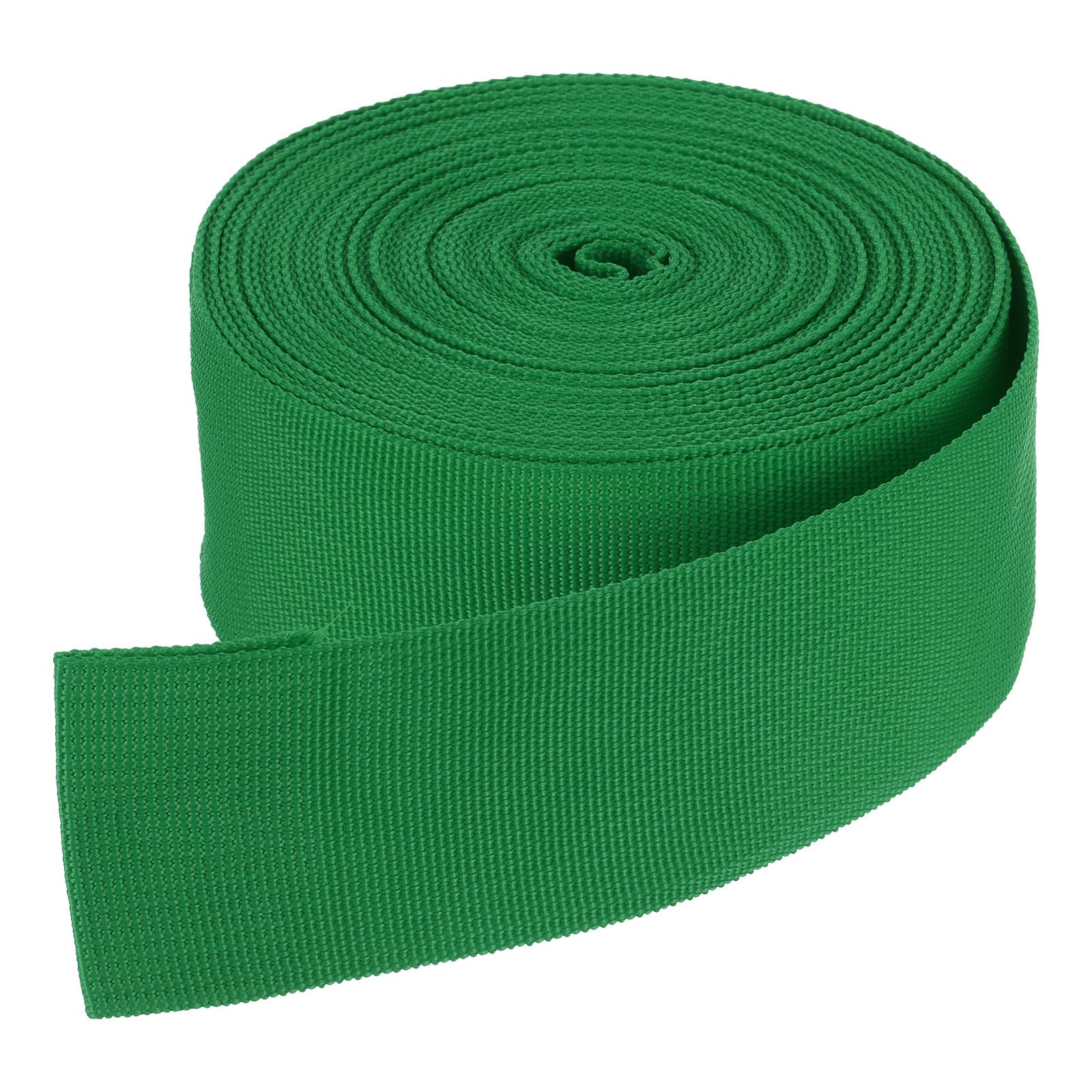 DMiotech 10 Yard x 2 Inch Width Nylon Webbing Strap Poly Flat Webbing Strapping for DIY Craft Backpack Strapping, Sewing, Outdoor Gear Repair, Green